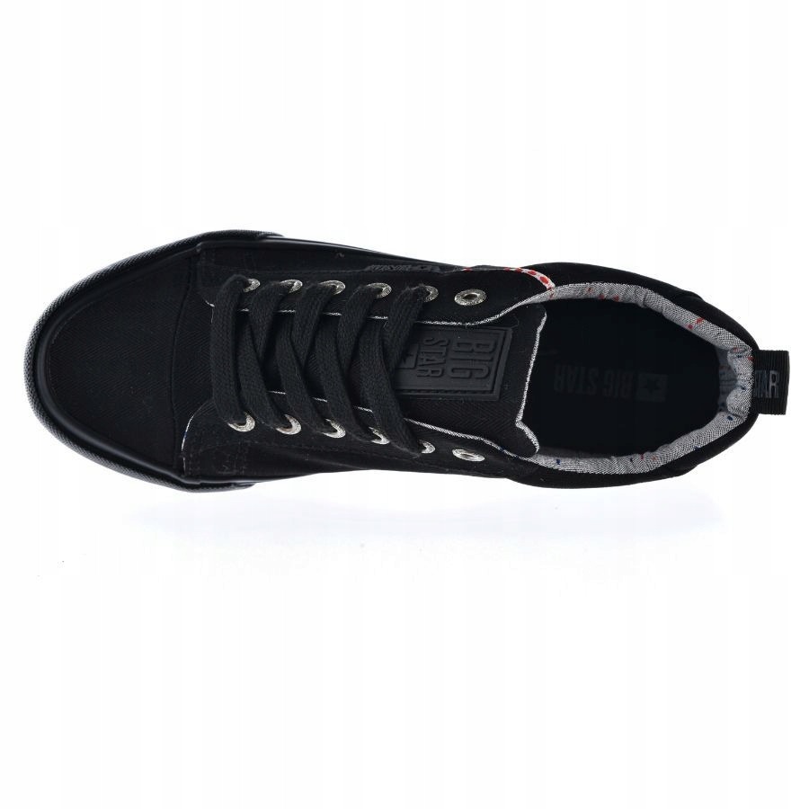 BUTY DAMSKIE BIG STAR TRAMPKI TENISÓWKI SPORTOWE Kolor czarny