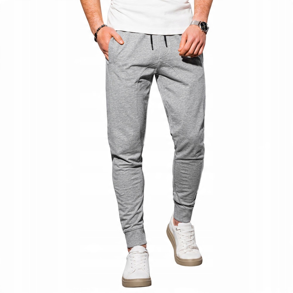 

Spodnie męskie dresowe joggery P952 sz.melanż XL