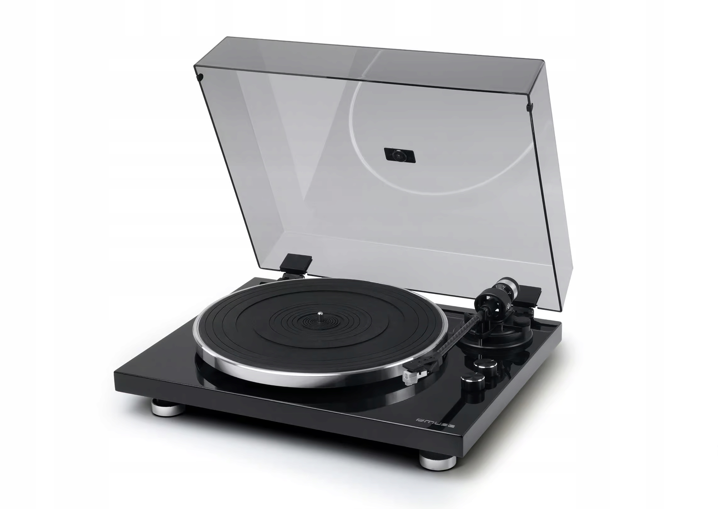 Muse MT-109 Bto čierny gramofón, retro, bluetooth, predzosilňovač