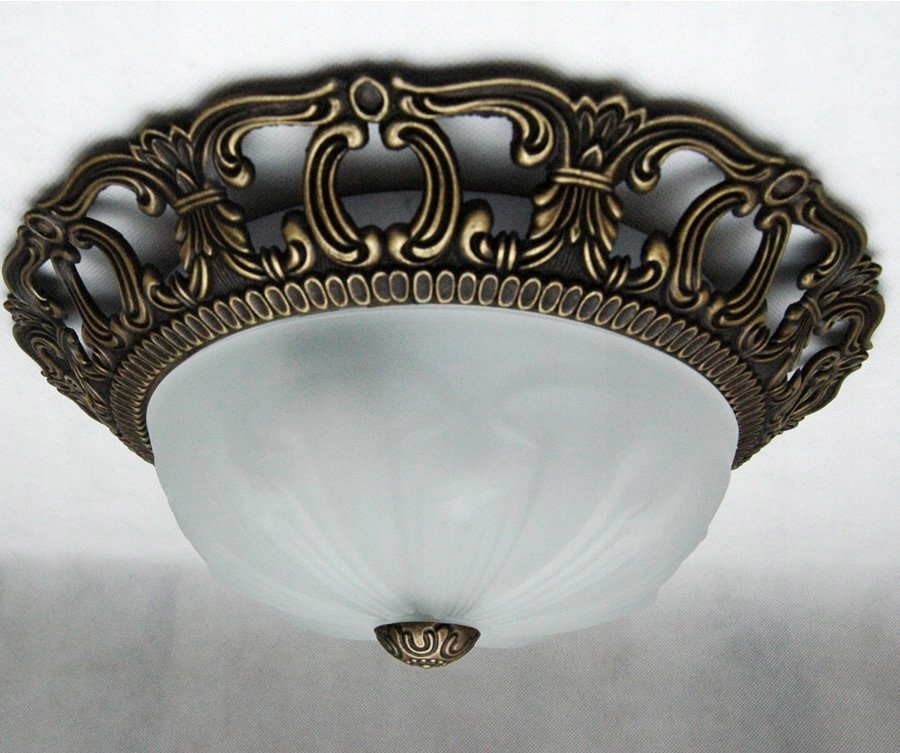 Stropné svietidlo klasická patina, stropná lampa