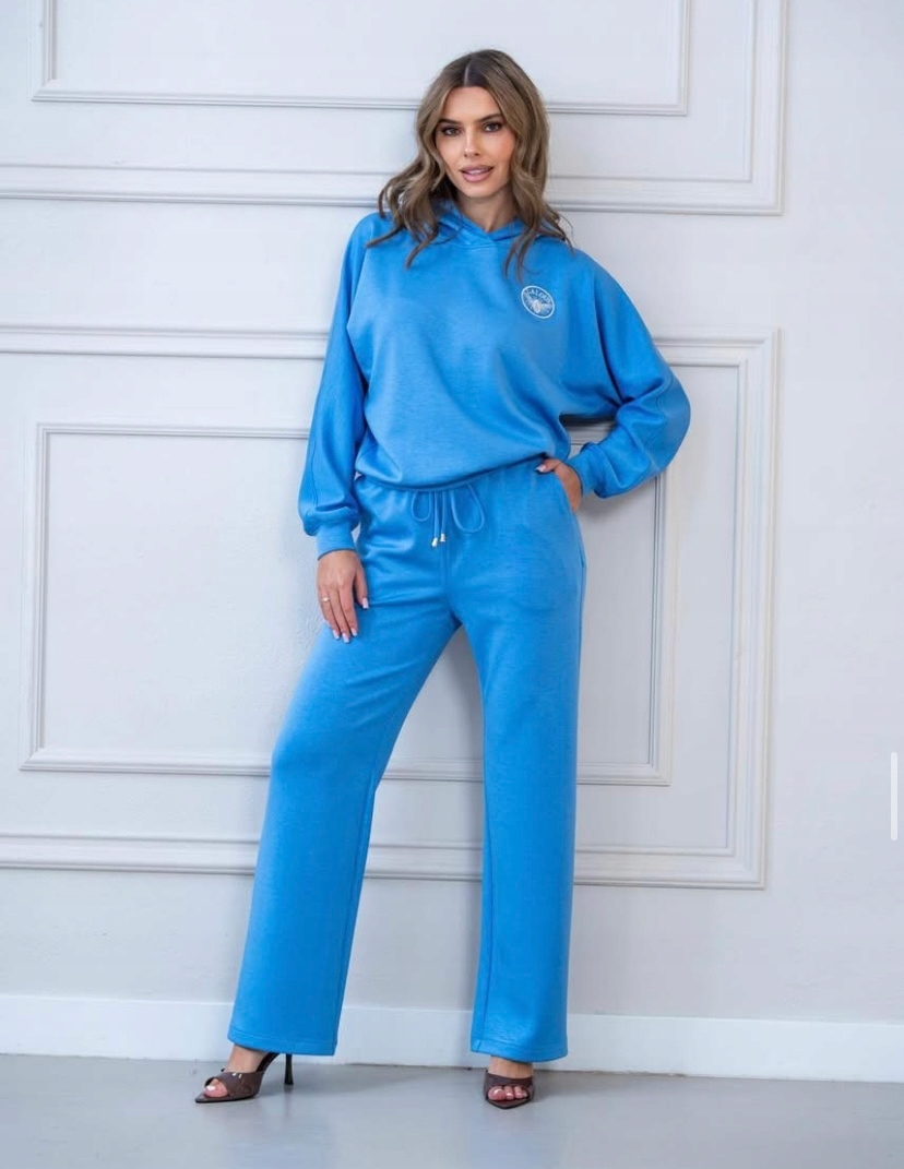 Modrá Mikina Dresová 0918 Lalous velikost M