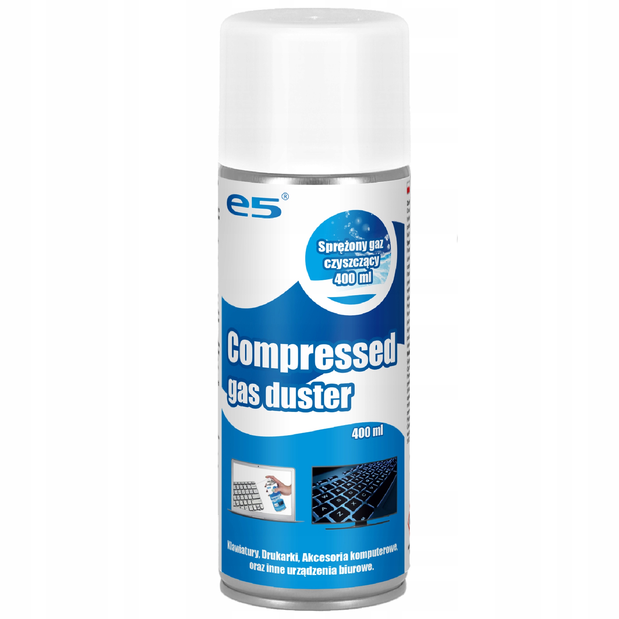 SPRĘŻONE POWIETRZE W PUSZCE RURKA APLIKUJĄCA DO LAPTOPA KOMPUTERA