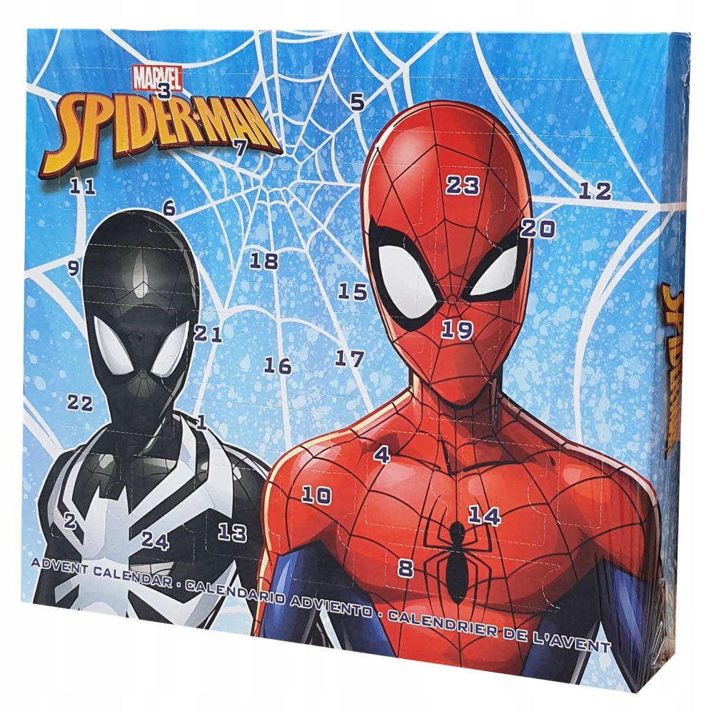 Адвент-календарь Kids Euroswan Avengers Spider-Man, 24 фигурки-брелока — фото 5