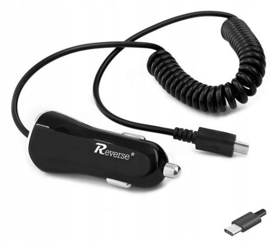 

Ładowarka samochodowa Usb Typ C 2A Reverse CC-21