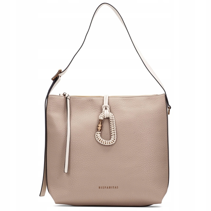 Hispanitas BI254156 GRAINED-I25 Topo dámská kabelka španělská béžová Eko