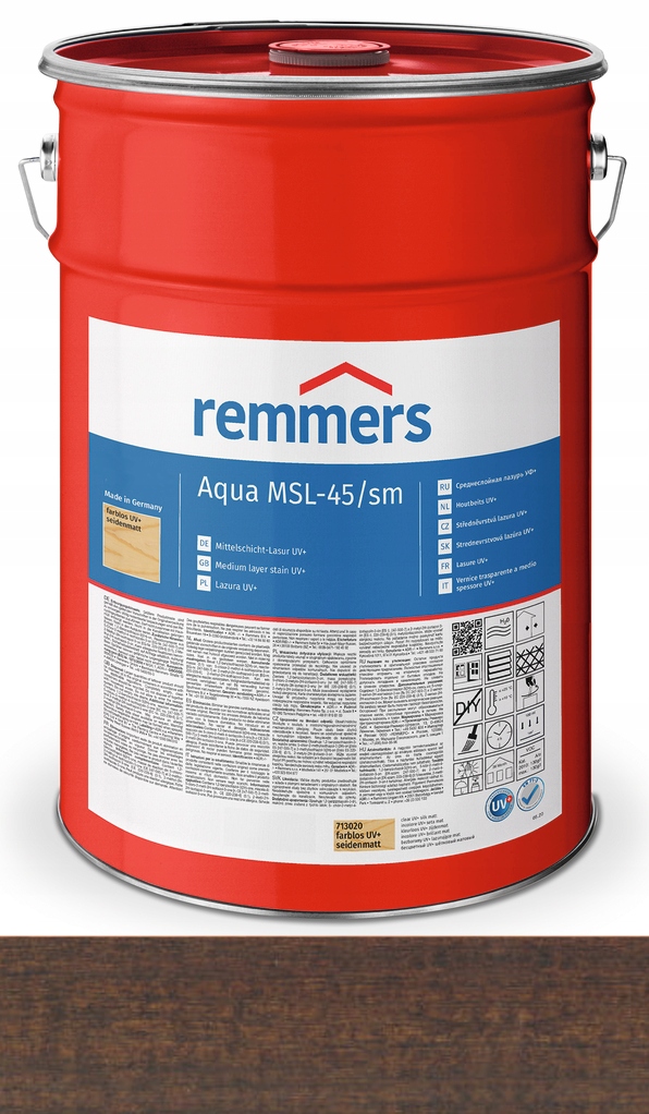 Remmers MSL-45/sm Silná Uv Ochrana 5L Palisandr