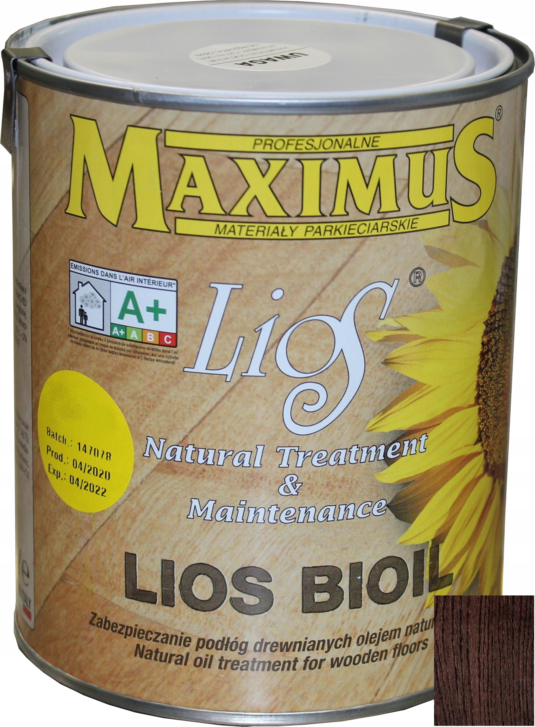 Maximus Lios Bioil Wenge 1L-olej na podlahy