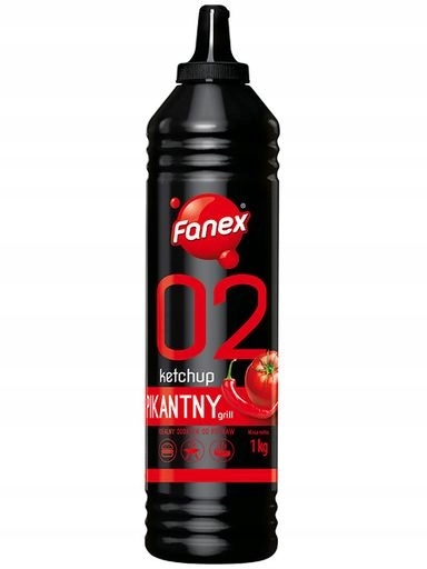 Levně 4x Fanex Pikantní kečup gril 1 kg