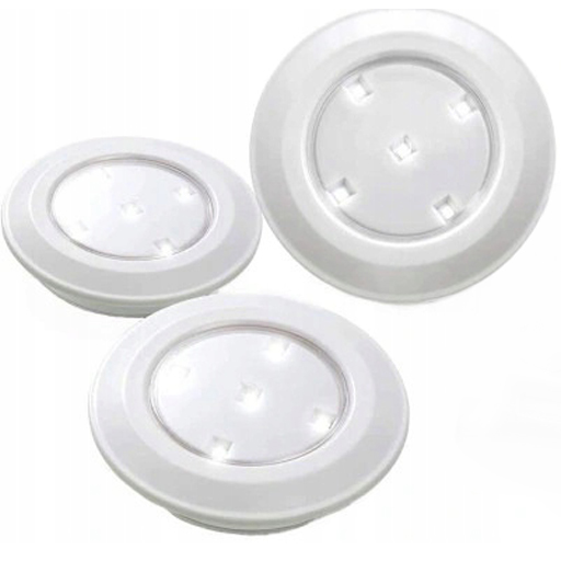 

3x Lampka lampa Bezprzewodowa Led na baterie Nocna
