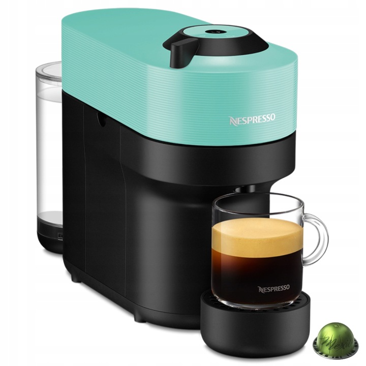 Ekspres kapsułkowy Krups Vertuo Pop XN9204 1260W WiFi Zestaw Kaw