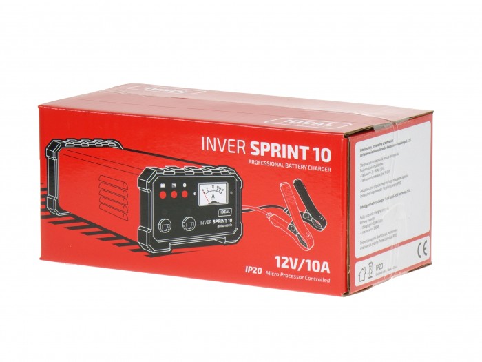 INWERTEROWY PROSTOWNIK INVER SPRINT 10 10A 12V AUTOMATIC IDEAL Model SPRINT