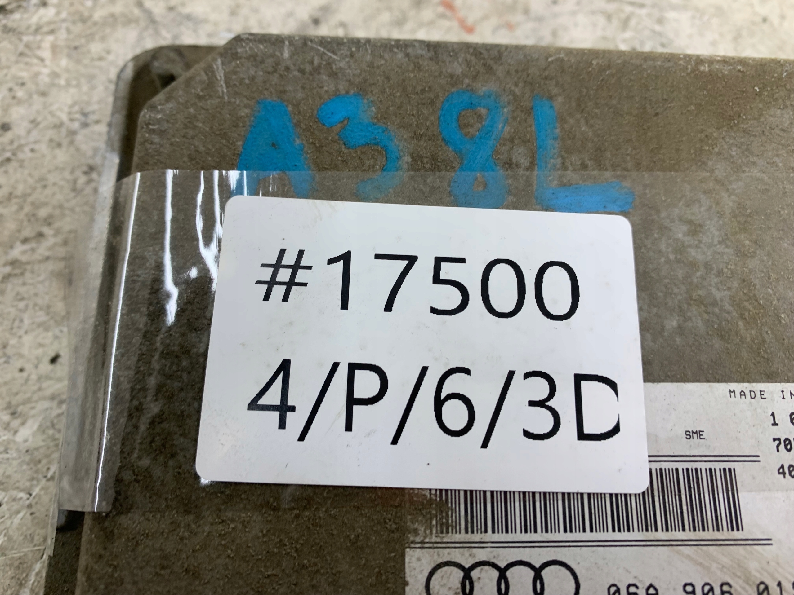 AUDI A3 8L 1.6 centralina computer 06A906019D