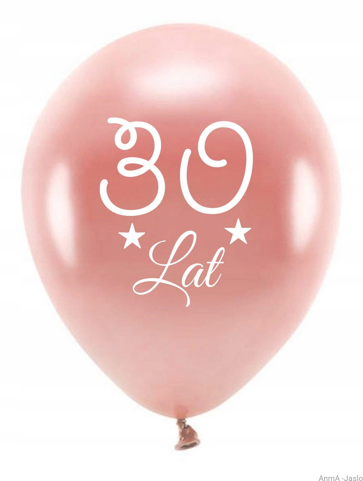 Balon z nadrukiem 30- rose gold