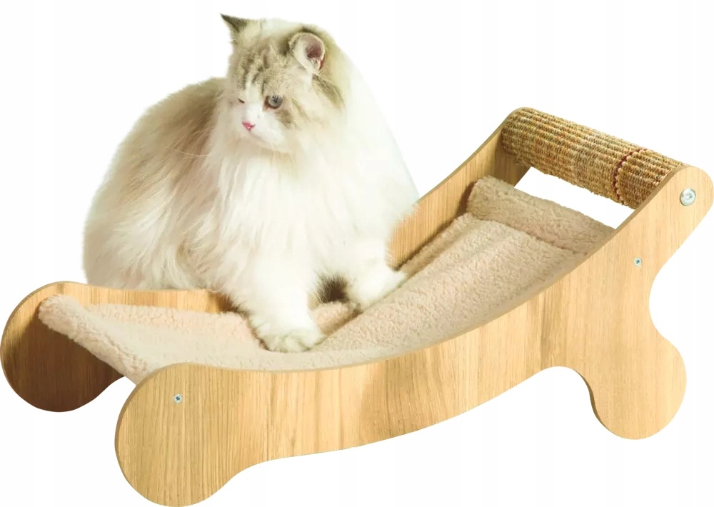 Levně Zolux Škrabadlo pro kočky lehátko Boreal béžové