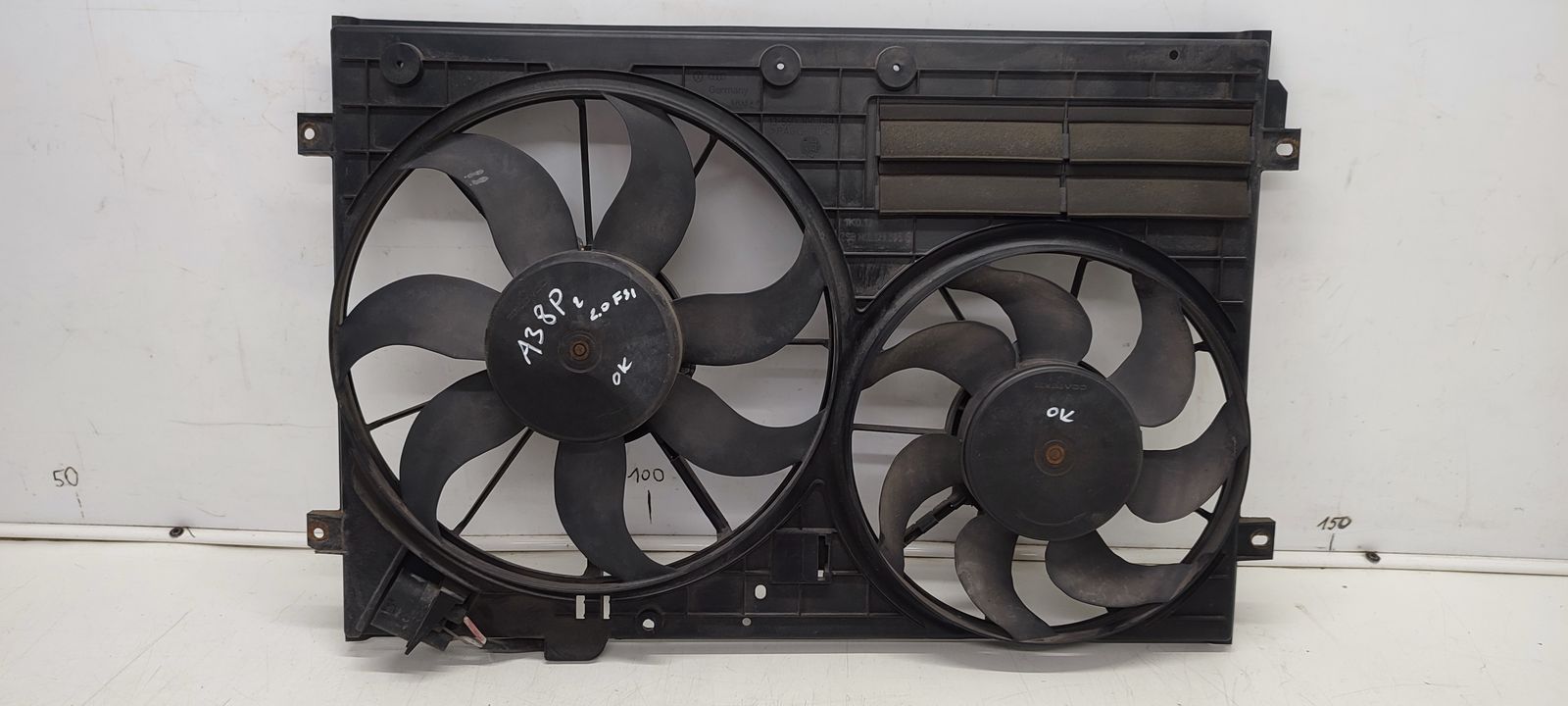 ventilátor chladiče Audi A3 8P 2,0 TFSI