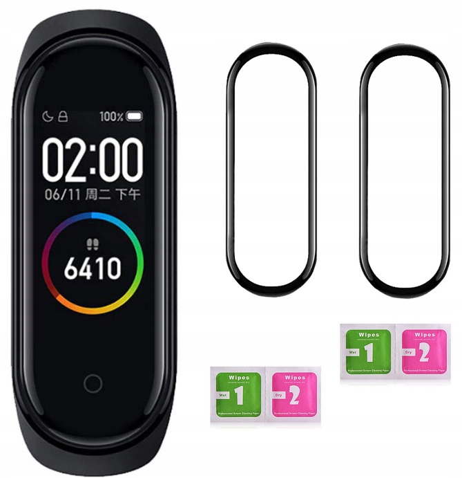 

2 x Szkło Hybrydowe 3D do Xiaomi Mi Band 6 6 Nfc