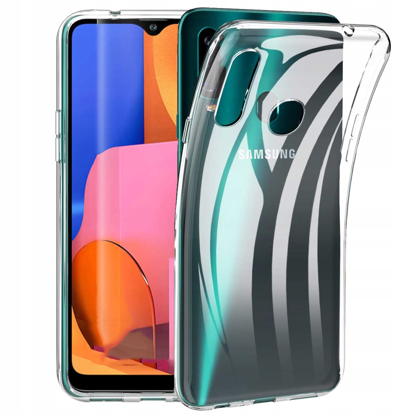 

Etui do Samsung Galaxy A20S Slim Case Szkło