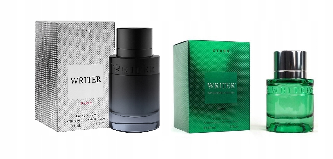 Cyrus Writer Writer Splendid Green 2x60 ml pánská parfémovaná voda