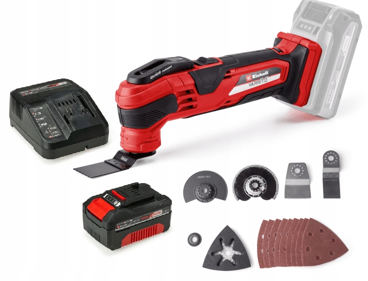 Einhell Multifunkční Nástroj Varrito Sada Akumulátorů 4,0 Ah