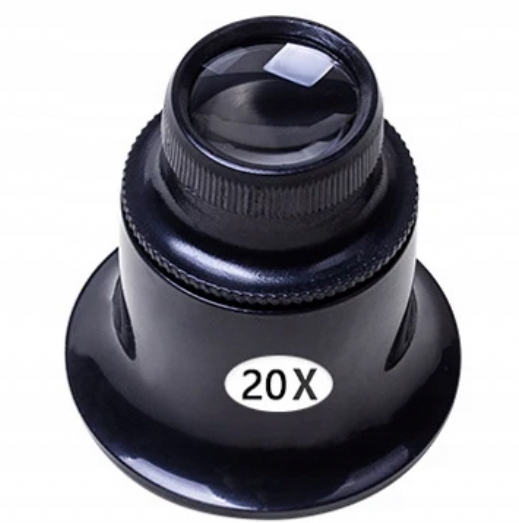 LUPA ZEGARMISTRZOWSKA JUBILERSKA 20X