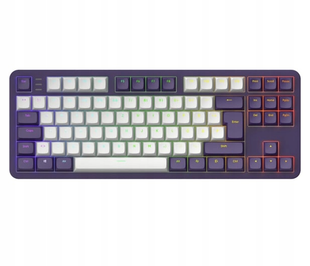Klawiatura Dark Project ALU87A Violet Iso De Multilingual Support