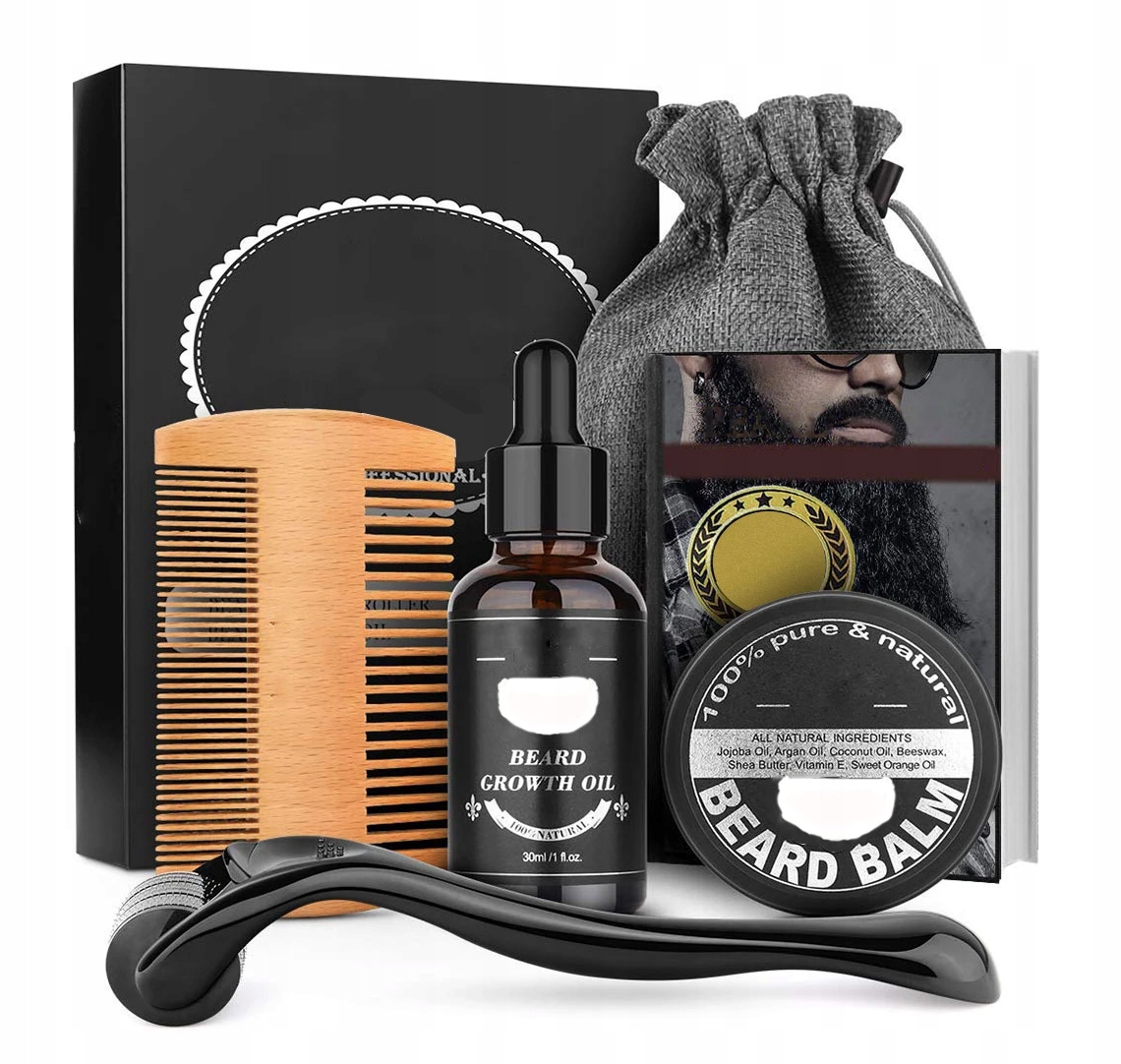 Sada pro růst vousů 5 kusů Beard Care