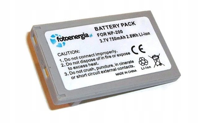 

Bateria do Minolta NP-200 DiMAGE Xg Xt Biz X Xi