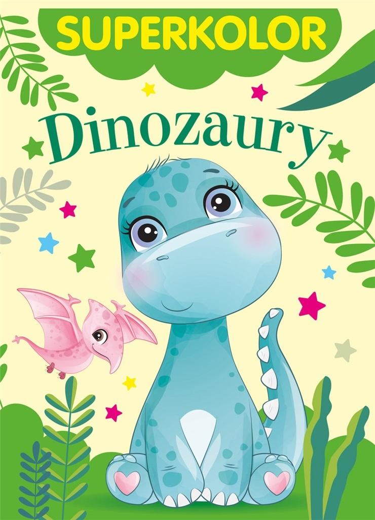 Superkolor. Dinozaury Praca Zbiorowa