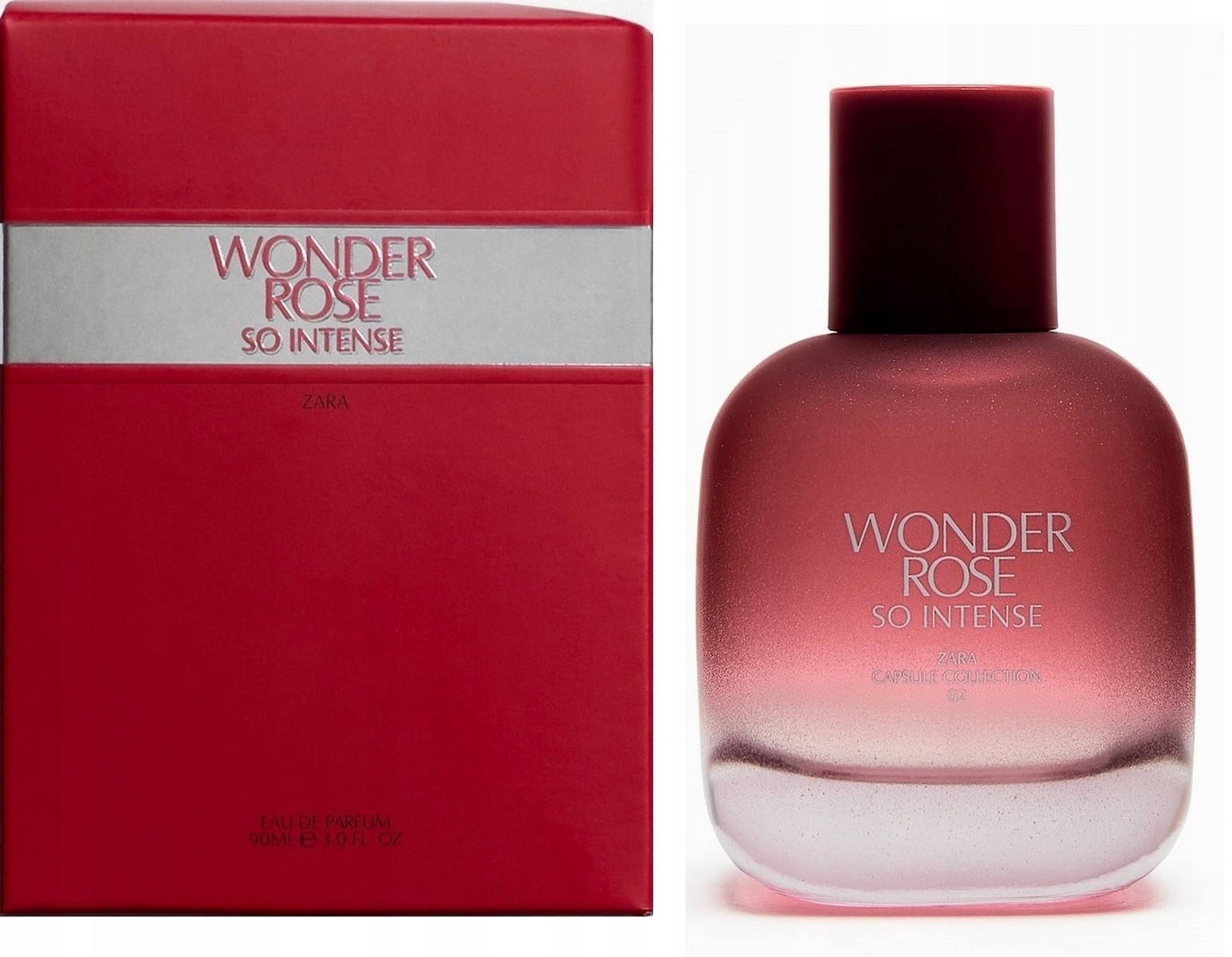 Zara Wonder Rose So Intense Edp 90 ML