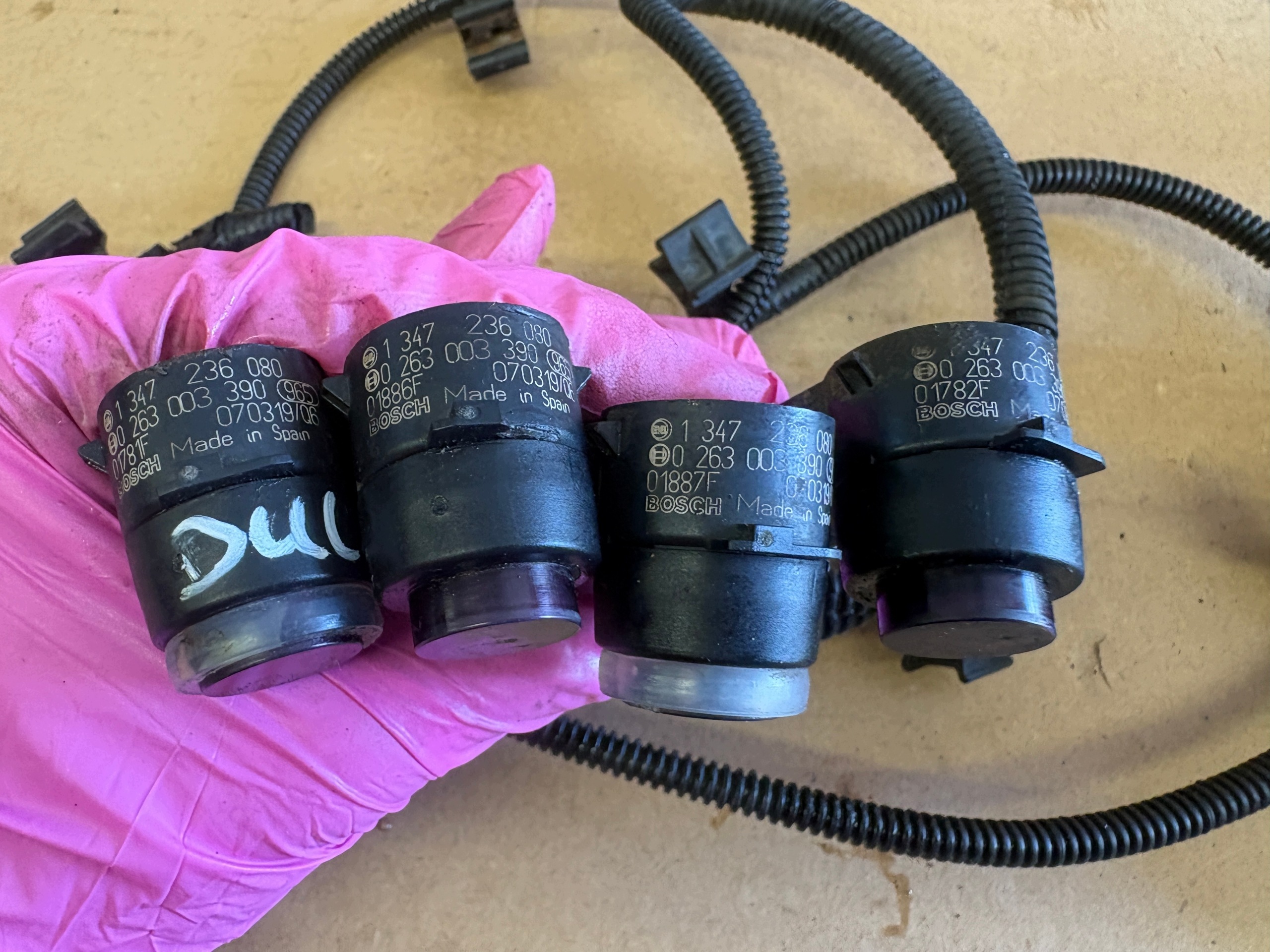 FIAT DUCATO III sensoren PDC kabelbaum kabelsatz 1347236080 0263003390