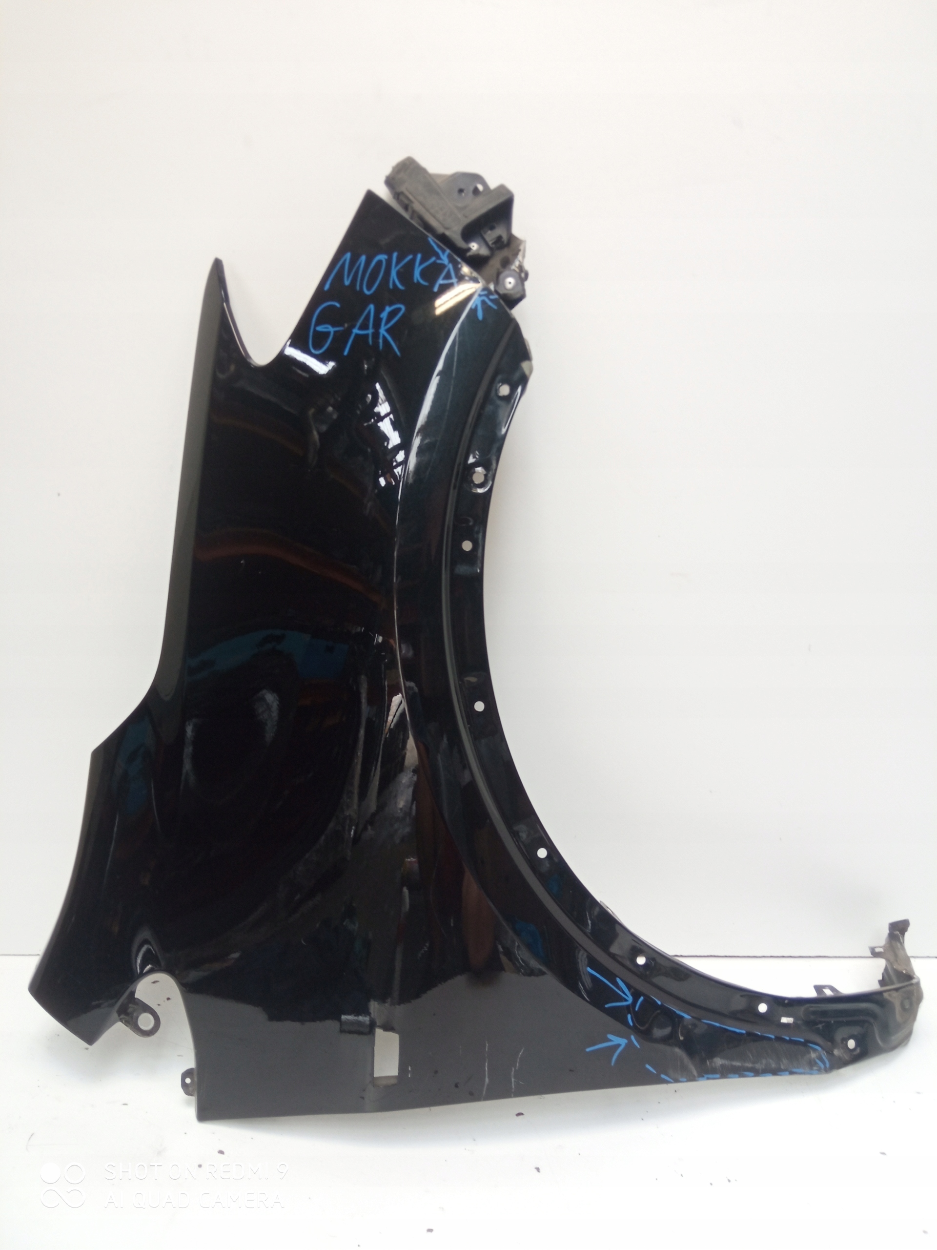 OPEL MOKKA fender right front front GAR