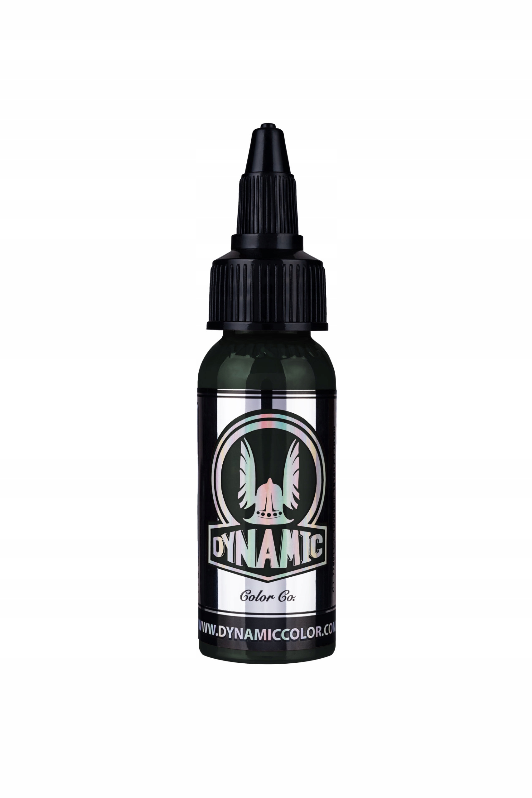 Dynamic Dark Green 30 ml Farba do tatuowania Tusz Tatuaż Reach