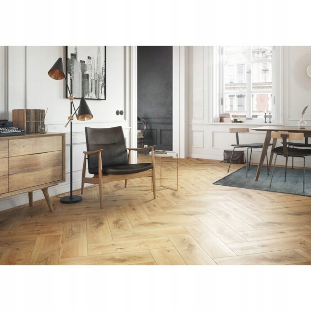 PŁYTKI PODŁOGOWE GRES ORGINAL WOOD brązowy 19x60 Długość 60 cm