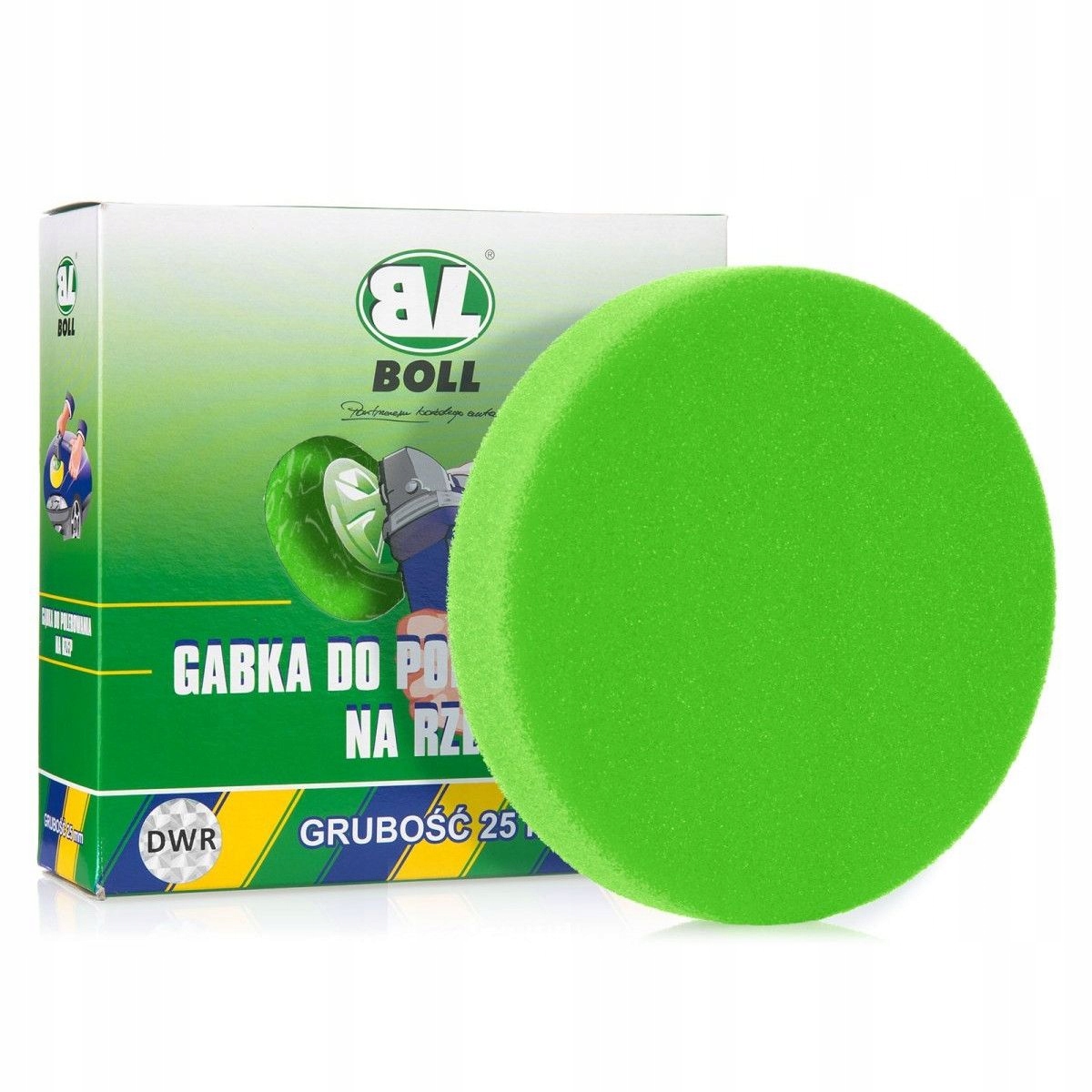 

Boll Gąbka Polerska Rzep 150mm Zielona Twarda