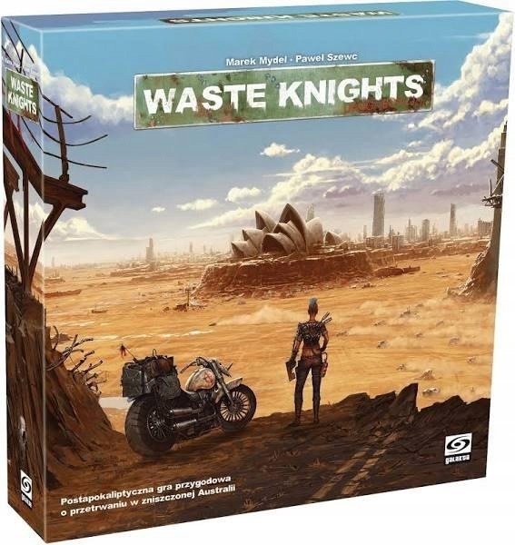 Galakta Waste Knights: Druga Edycja gra planszowa postapokaliptyczna 14+