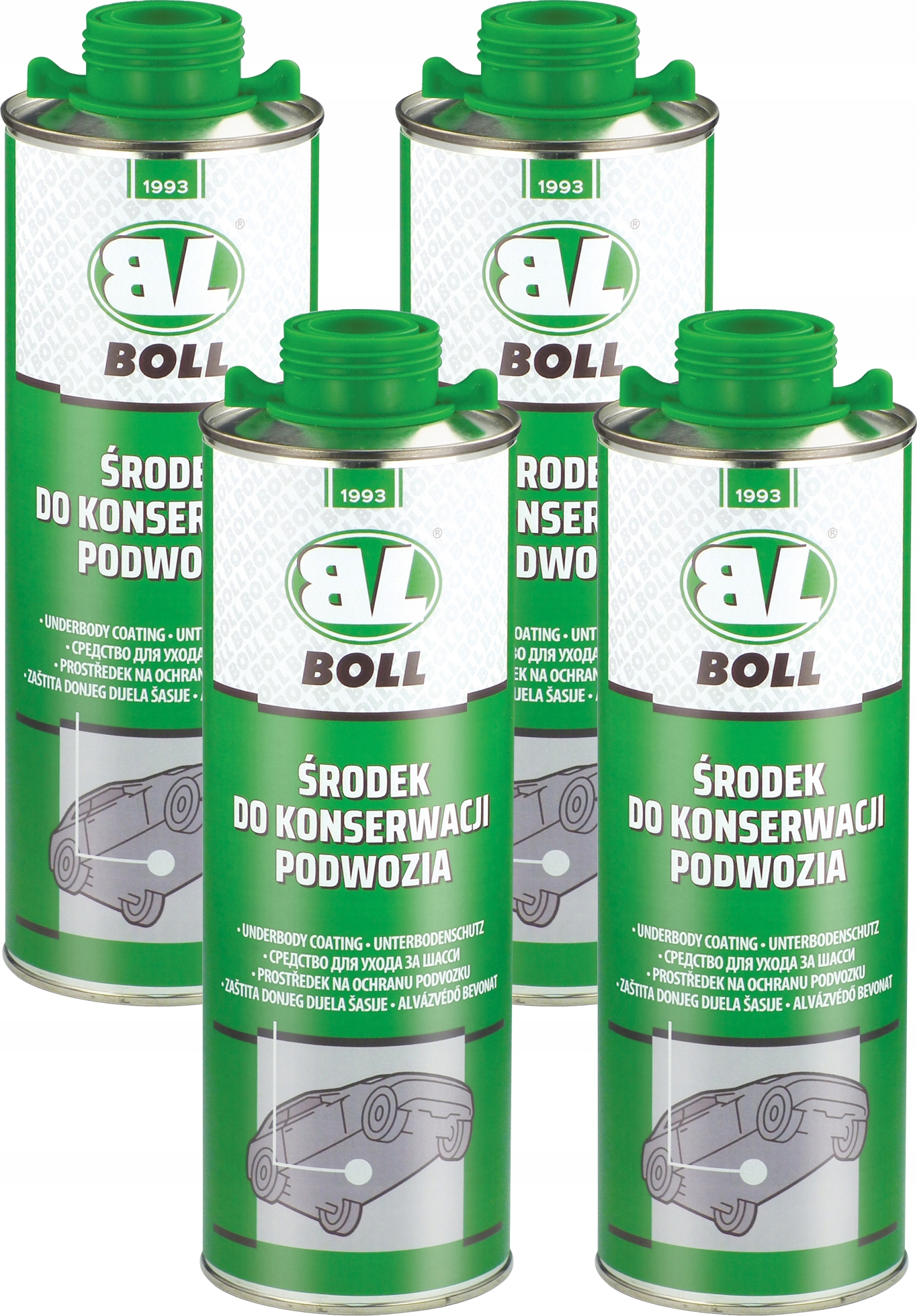 

Boll Środek Do Konserwacji Podwozia 4 x 1 Litr 4L