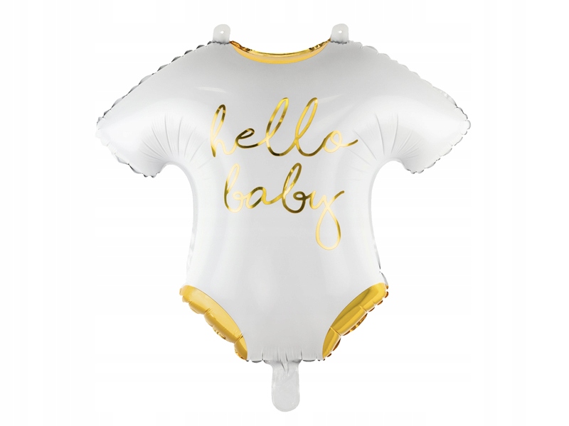 

Balon foliowy Śpioszki - Hello Baby, 51x45cm biały