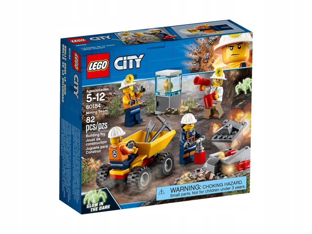 Lego City 60184 Důlní tým Nové