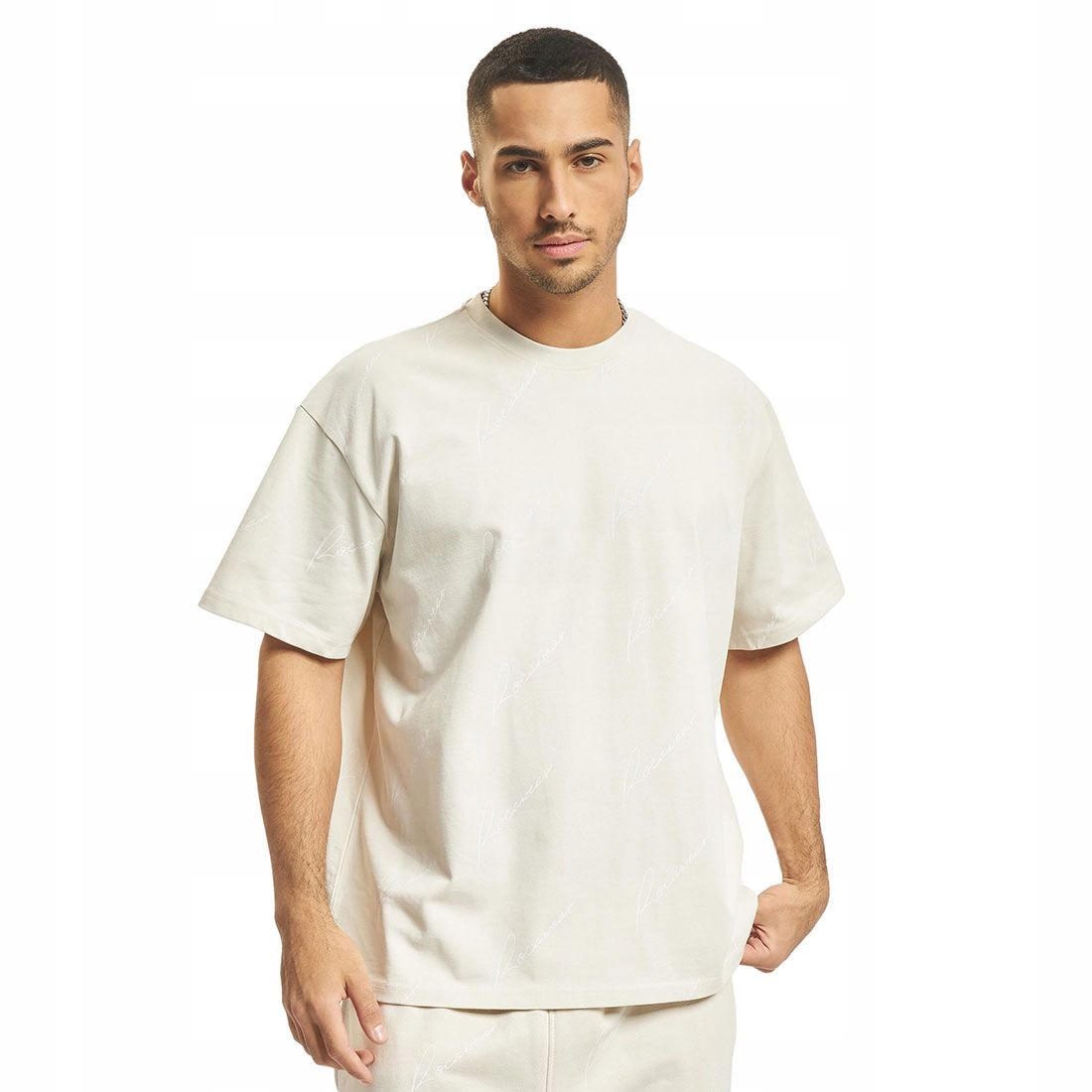 Tričko Rocawear Tričko Atlanta bílá béžová 2XL