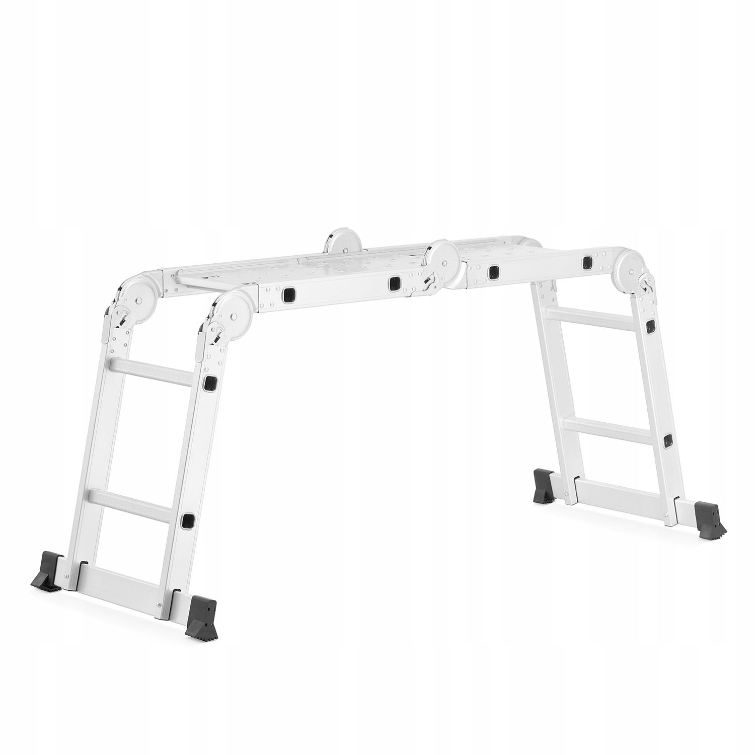 Drabina aluminiowa przegubowa SKŁADANA wielofunkcyjna rozkładana 4x2 HIGHER — 16