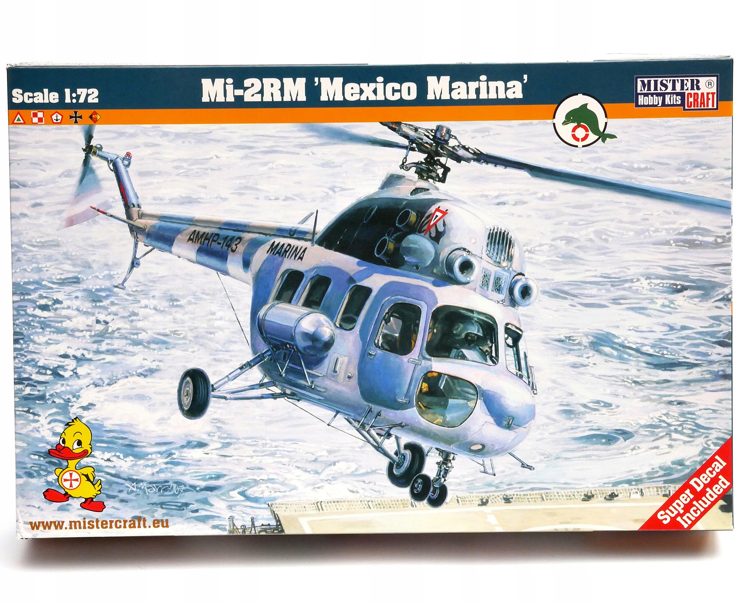 Mil Mi-2RM Mexico Marina 1:72 model Mister Craft