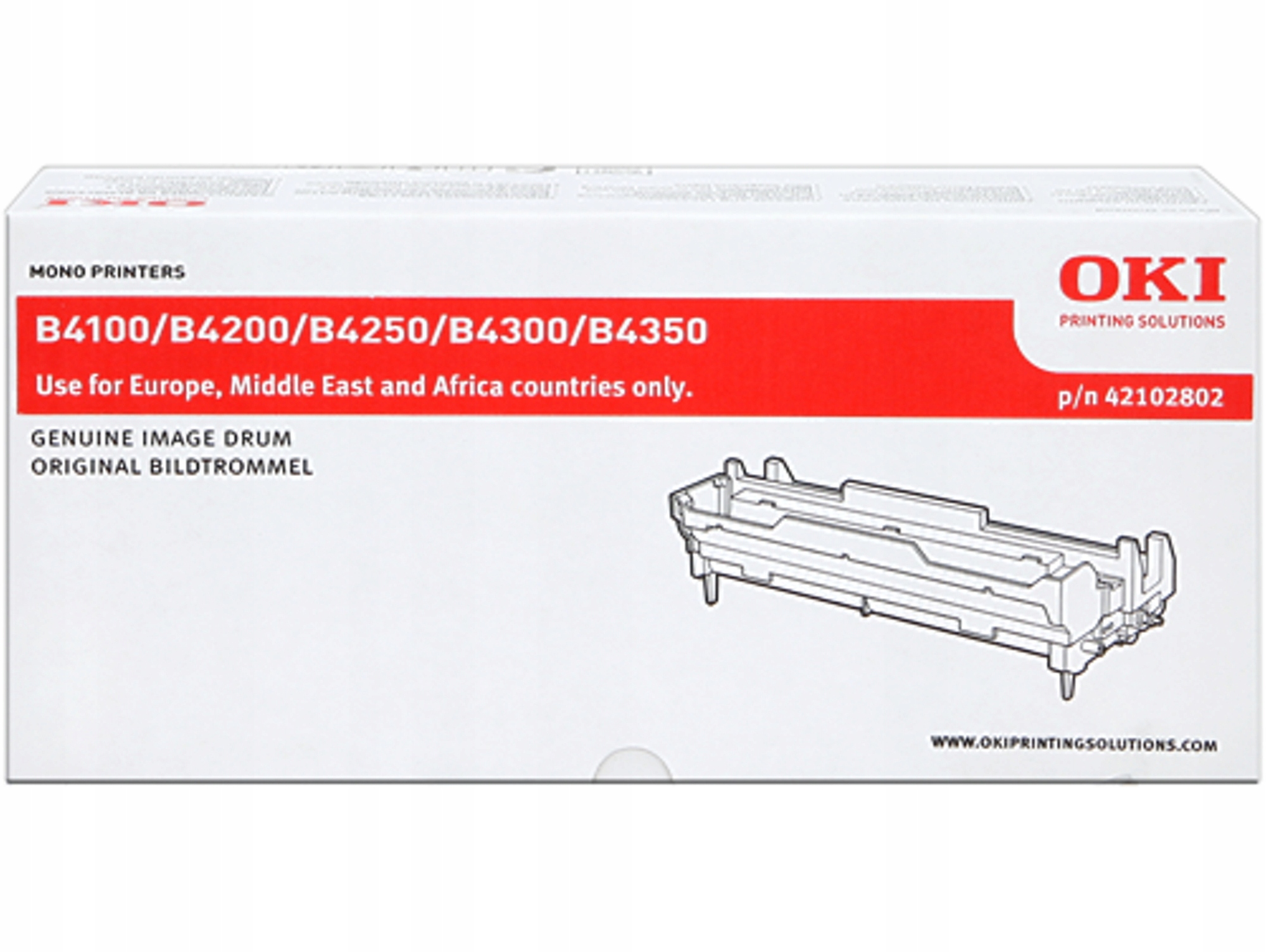 Buben Oki B4100 Originál 42102802