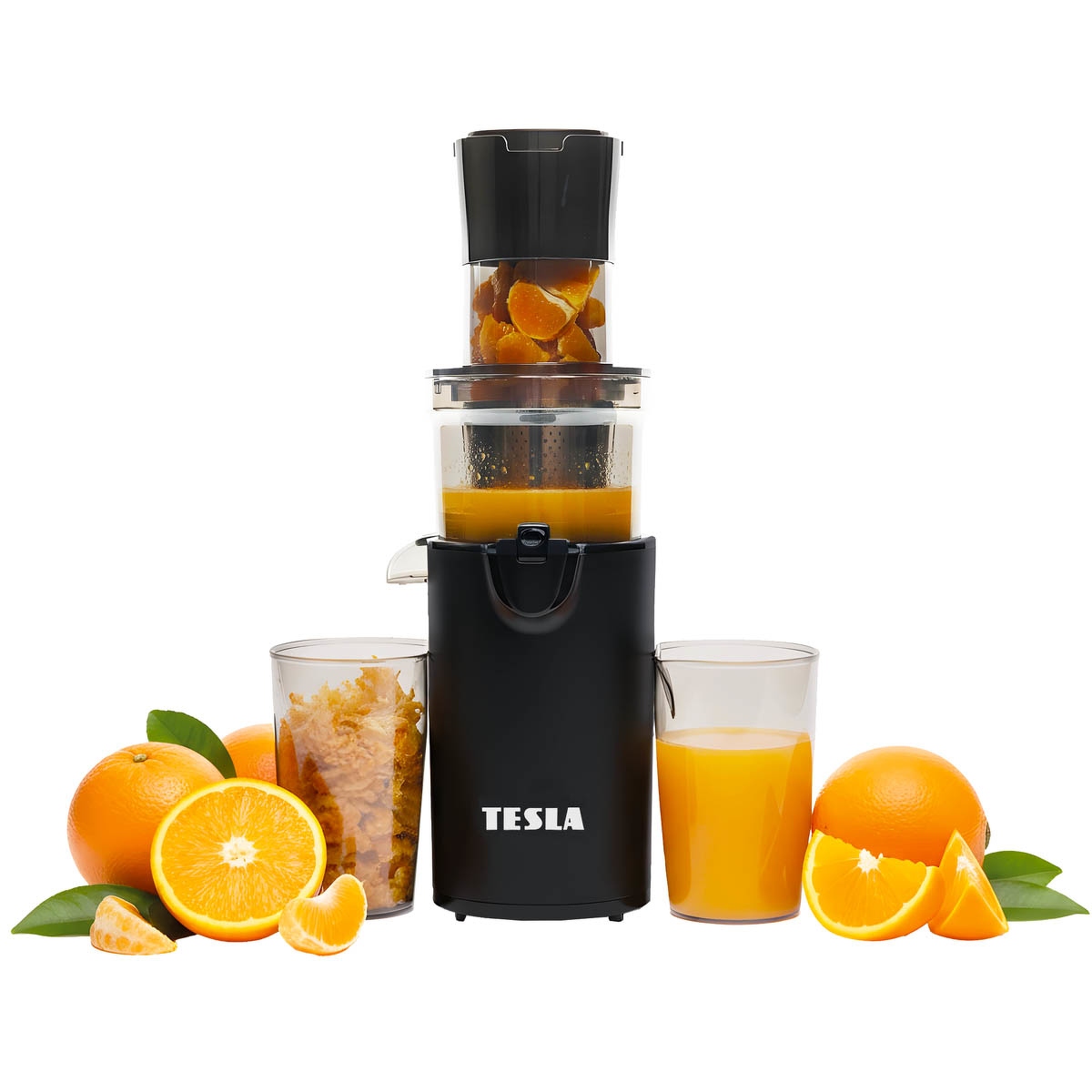 Tesla SlowJuicer SJ500 XL Odšťavovač pomalých otáčok, tichý, bez Bpa