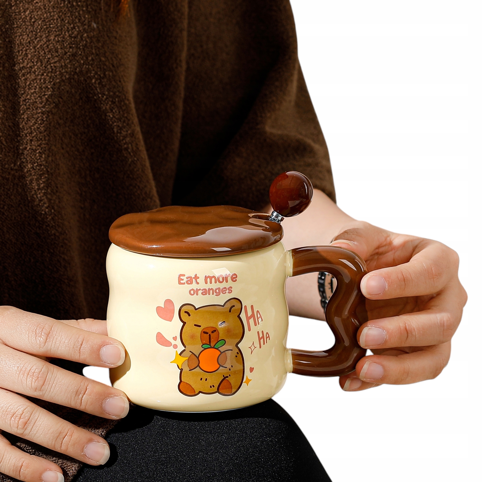 Set Hrnek S Ohřívačem Lžíce Usb kabel Dárek Vánoční Hrnek