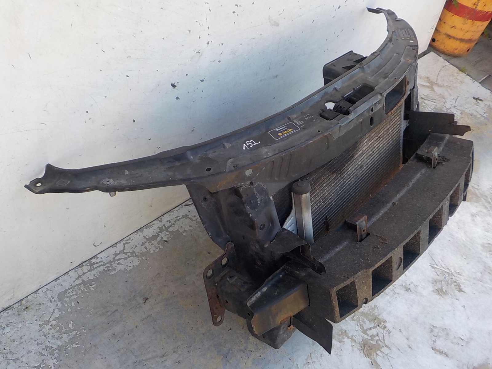 152 SKODA FABIA II 1.2 1.4 B support panel for radiators sider radiator