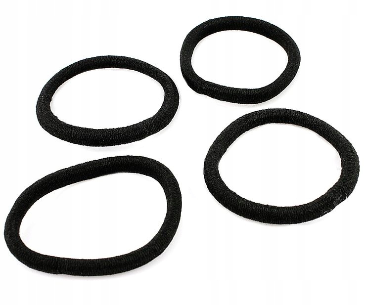 

Gumki Extra Duże Mocne I Grube- 4 Sztuki Czarne