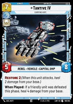 Tantive IV, Carrying Hope