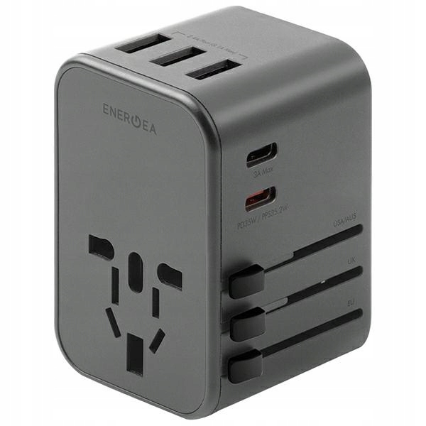 Energea nabíjací adaptér 3xUSB+2xUSB-C Pd-pps-qc 3.0 35.5W 3A2C 4v1 Us/ua