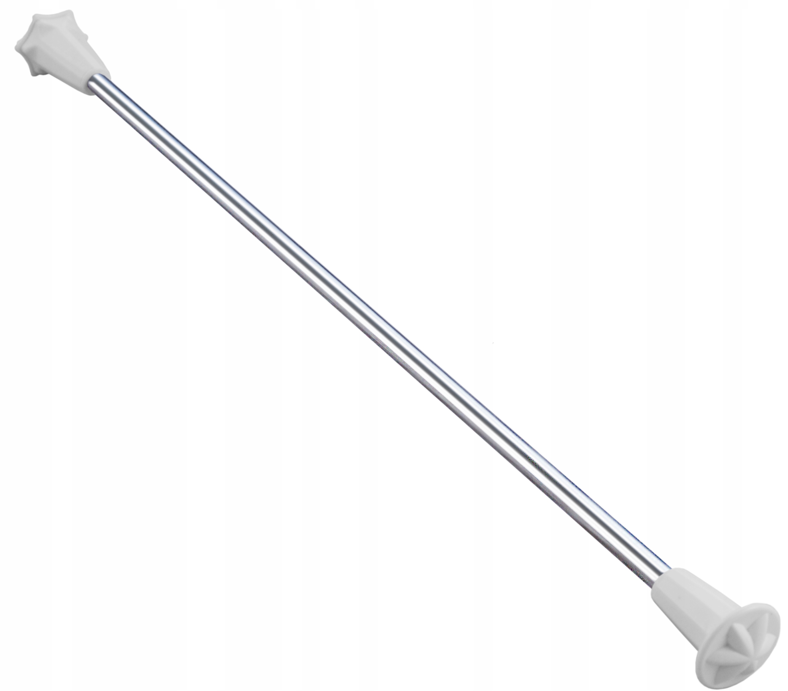 Pałeczka mażoretkowa biała "baton" 40 cm