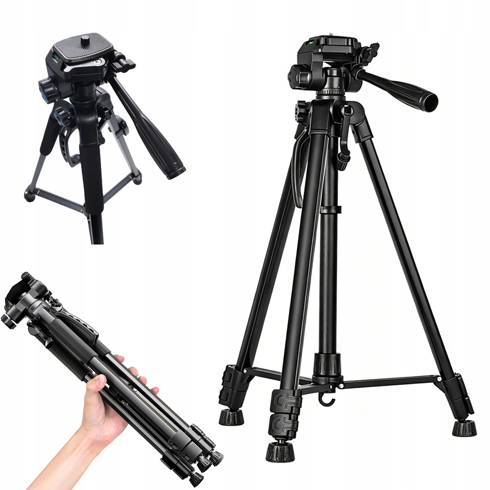 Pevný stativ 4v1 Tripod Pilot Bluetooth Držák na telefon Fotoaparát Pilot